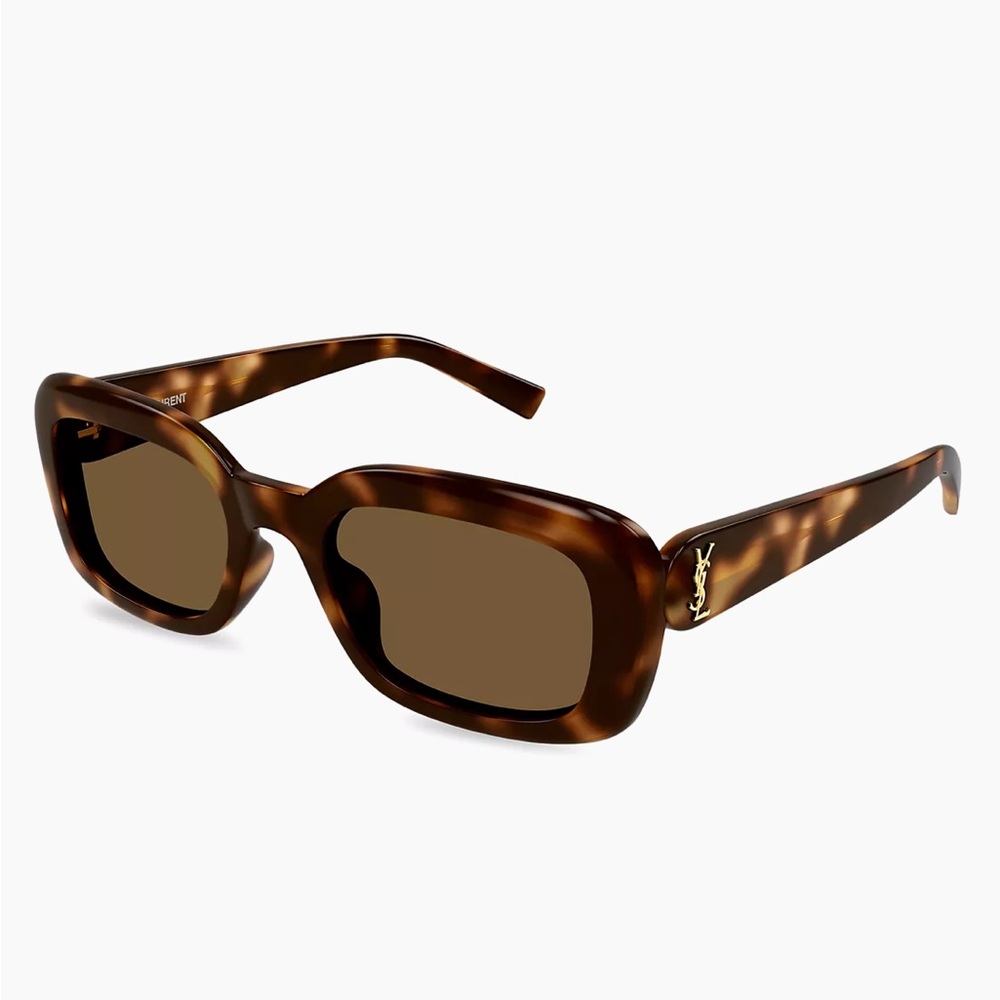 Saint Laurent Monogram Rectangular Sunglasses
